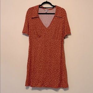 ASOS polka dot dress